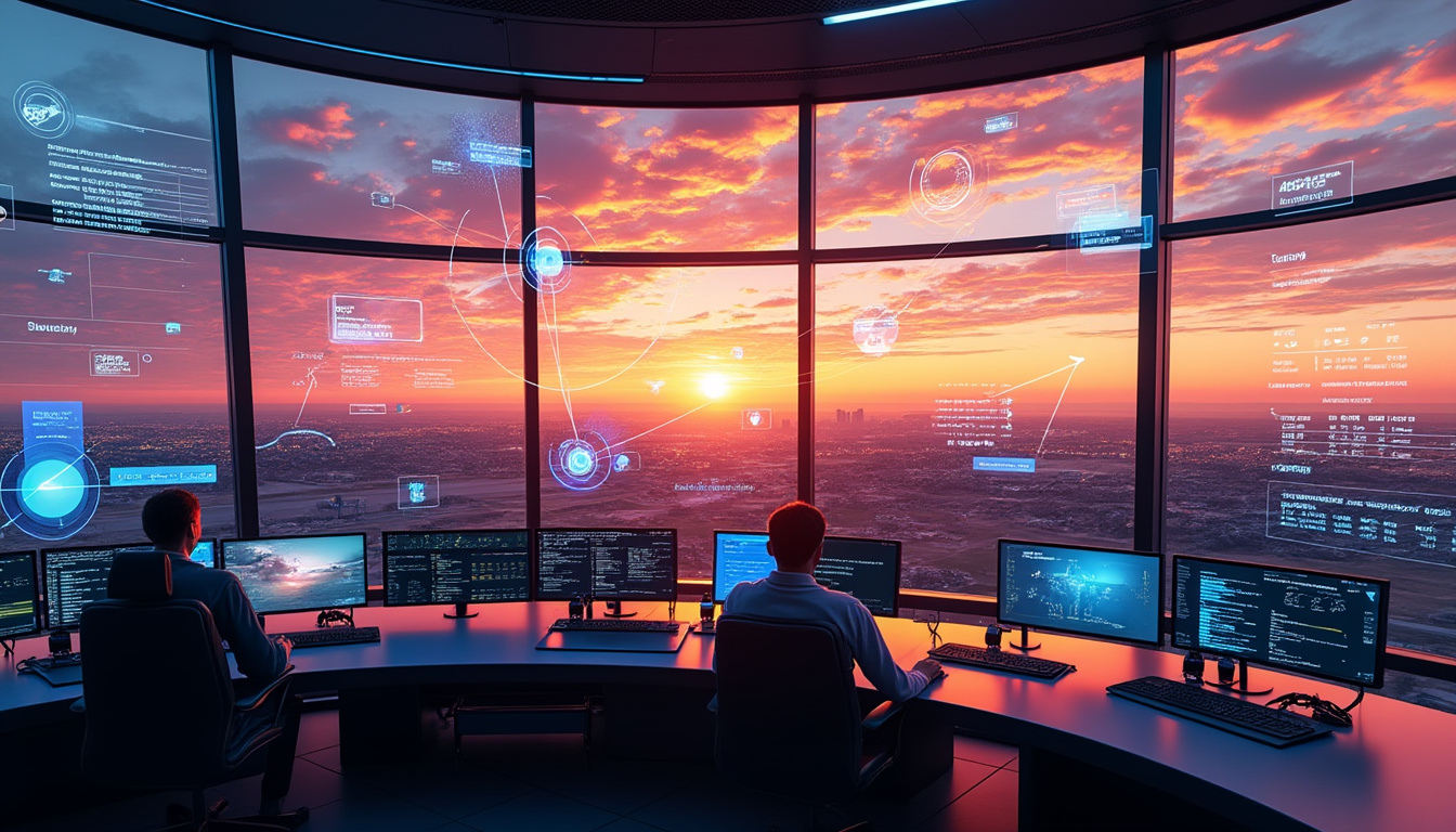 découvrez comment l'intelligence artificielle transforme la gestion du trafic aérien, améliore la sécurité, optimise les flux et révolutionne le secteur de l'aviation.