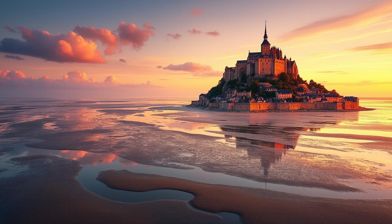 un vidéaste américain remet en question la réalité du mont saint-michel après avoir regardé une vidéo potentiellement créée par intelligence artificielle, suscitant étonnement et débat.