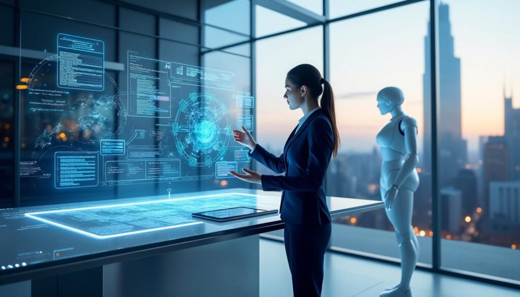 découvrez comment l'intelligence artificielle transforme le secteur juridique, inaugurant une nouvelle ère de maturité et d'efficacité dans la pratique du droit.