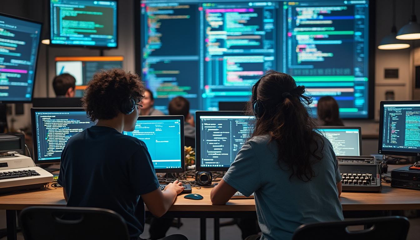 découvrez le duel captivant entre les experts en intelligence artificielle dans une compétition intense de codage informatique, où compétences et innovation s'affrontent pour repousser les limites de la technologie.