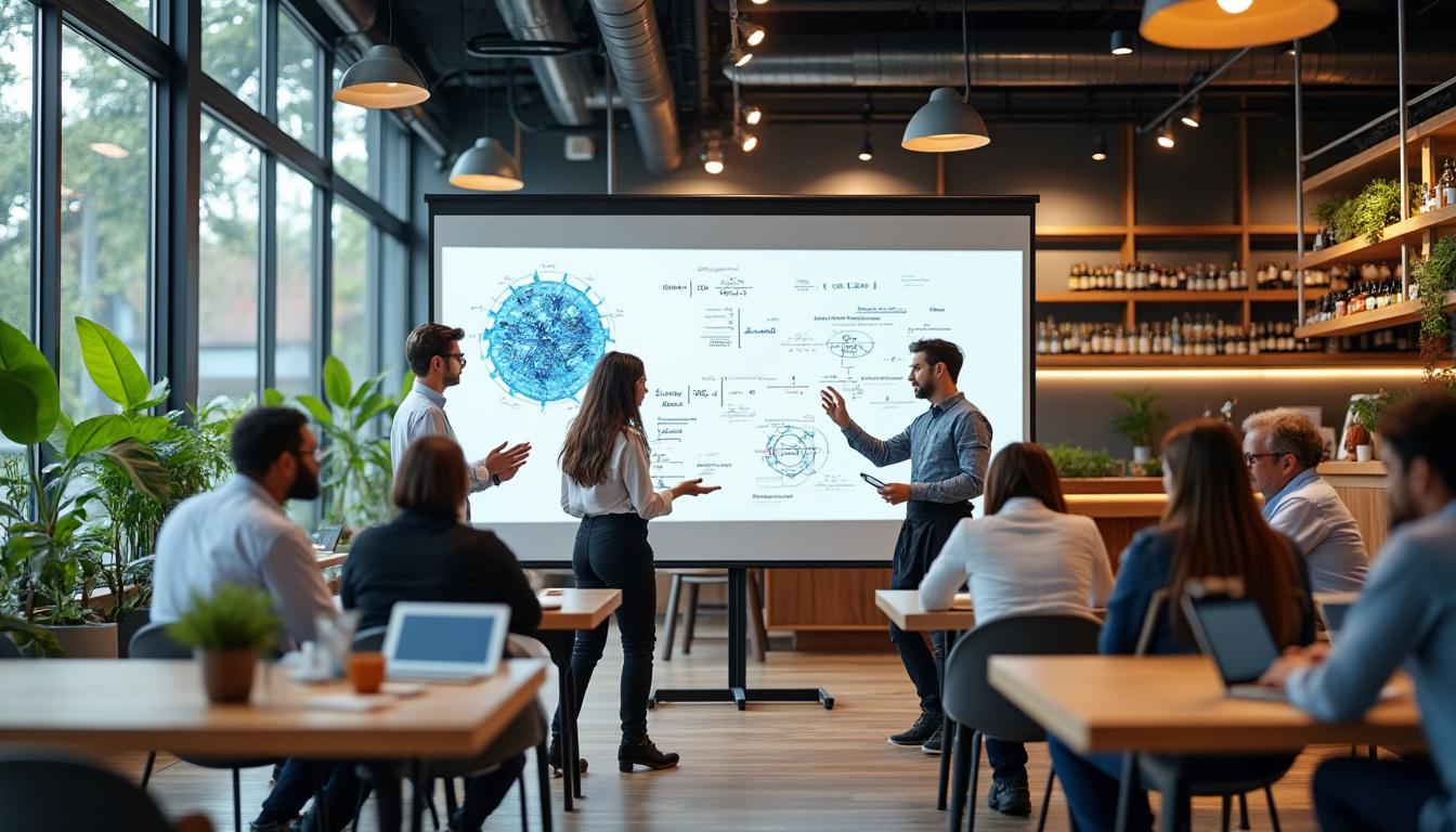 participez à la rencontre au café citoyen et explorez la fusion passionnante entre intelligence naturelle et artificielle pour un avenir innovant et collaboratif.