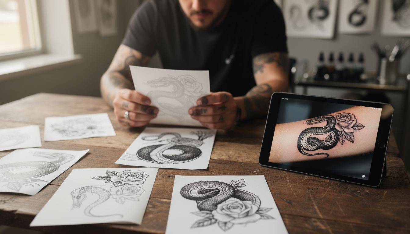 découvrez comment l'intelligence artificielle transforme l'art du tatouage en permettant la création de designs uniques et personnalisés, révolutionnant ainsi l'industrie du tatouage.