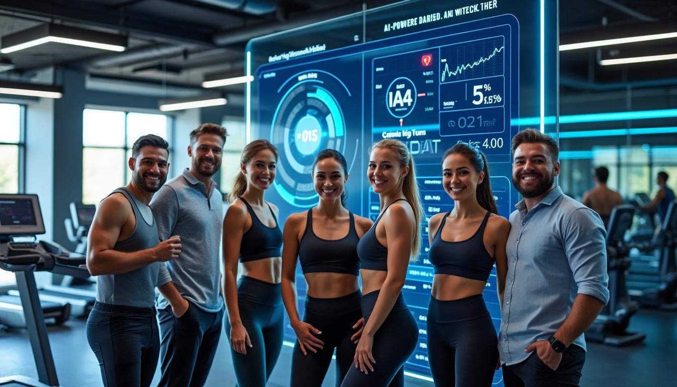plongez dans mon aventure unique au sein d'une salle de sport innovante où l'intelligence artificielle crée des programmes d'entraînement personnalisés pour des résultats optimaux.