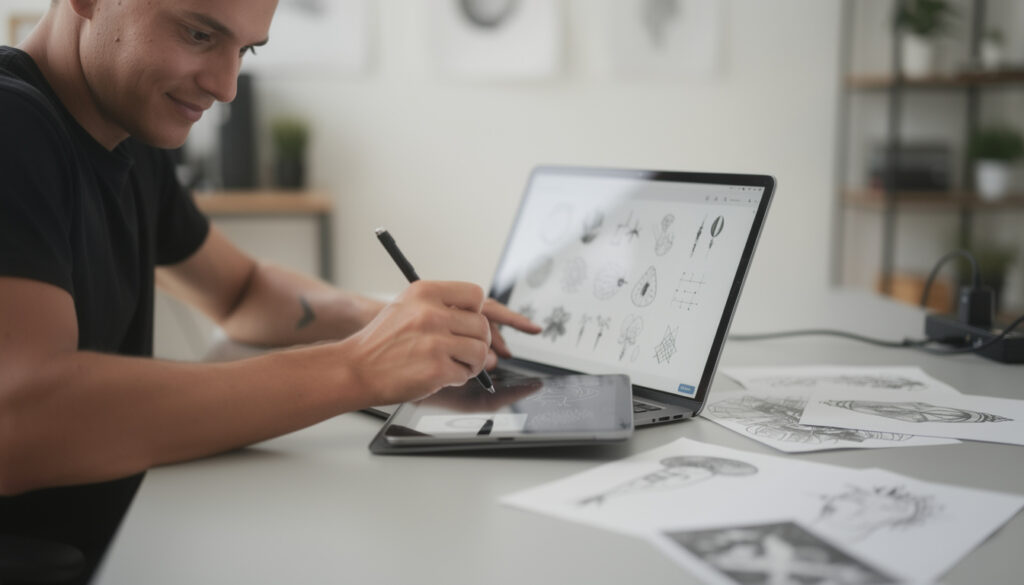 découvrez comment utiliser un générateur de tatouage ia pour créer des designs uniques et personnalisés, adaptés à votre style et vos envies.