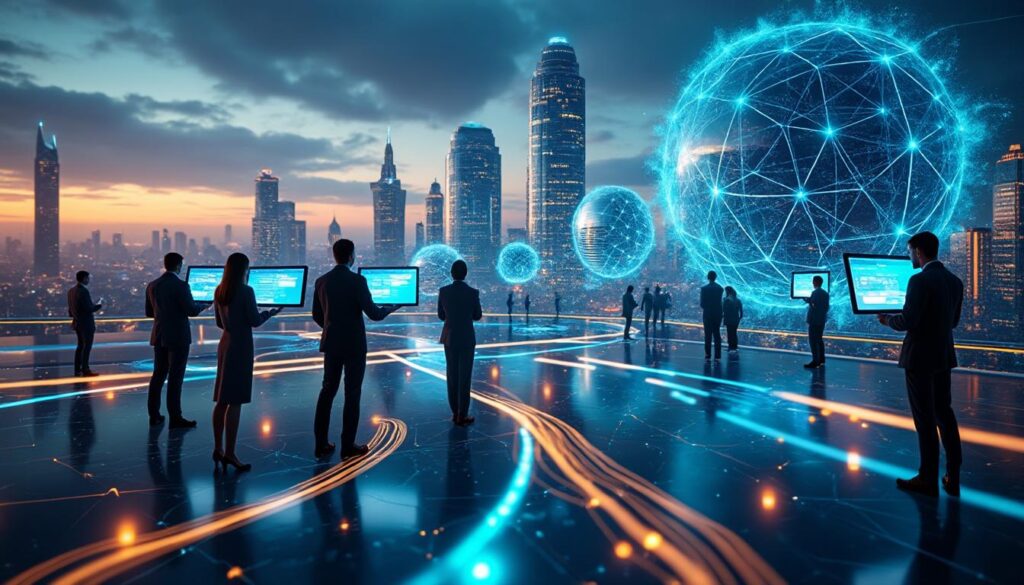 découvrez comment l’intelligence artificielle collective et l’informatique quantique révolutionnent les réseaux du futur, transformant profondément notre monde, avec l’analyse de zdnet.